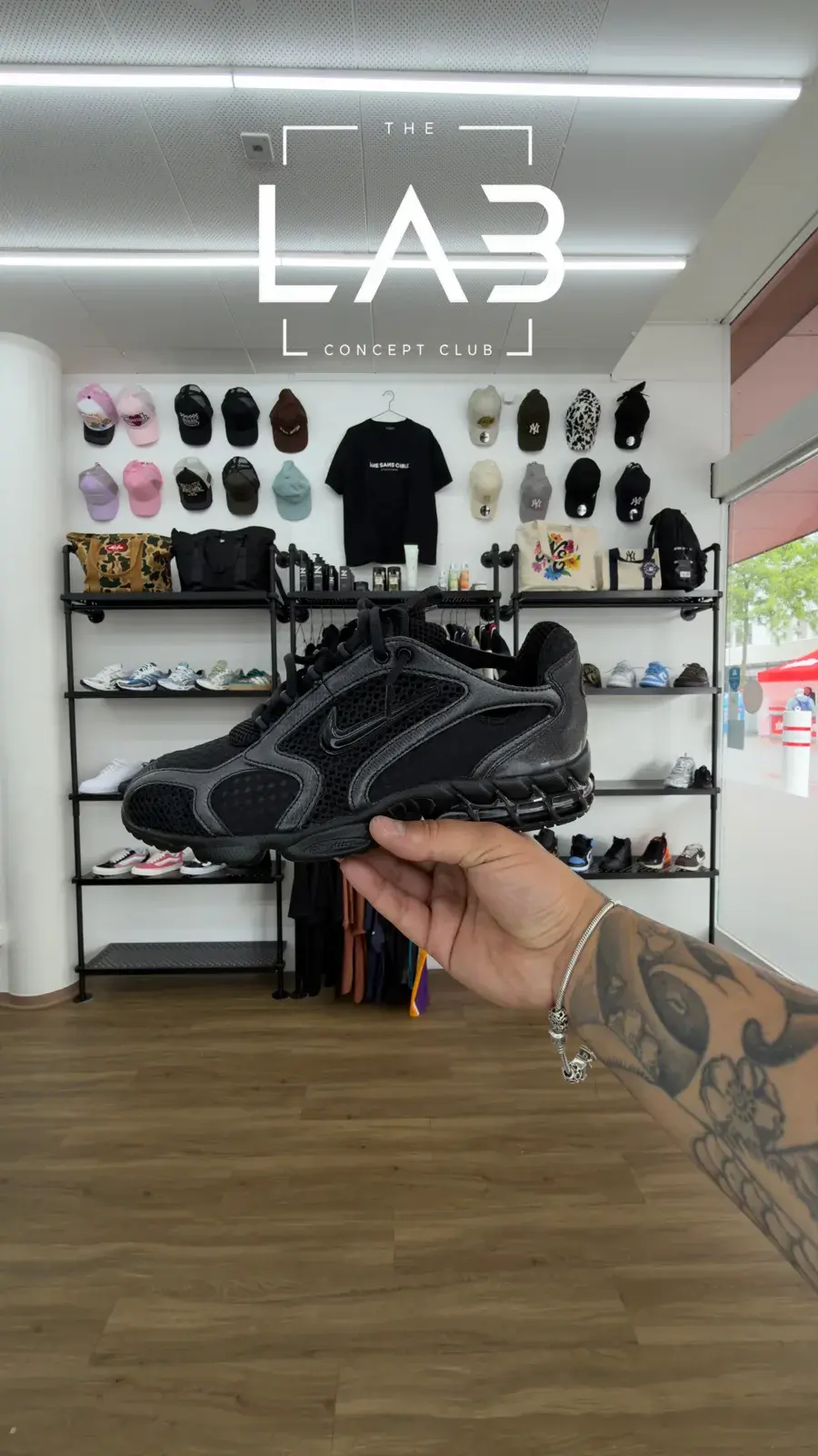 Nike Air Zoom Spiridon Cage 2 Triple Black