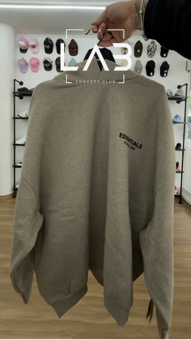 Hoodie Fear of God Essentials Fleece Hoodie Heather Grey