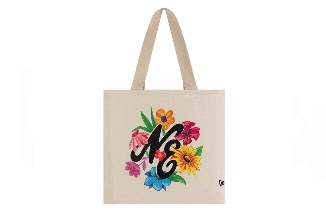 NEW ERA Tote Bag Graphic Light Beige