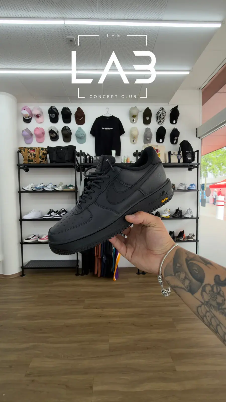 Nike Air Force 1 Low Gore-Tex Vibram Black